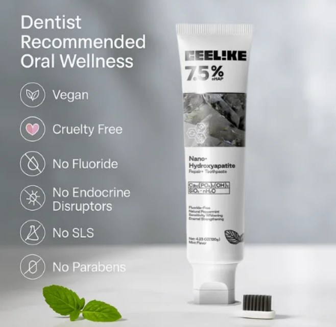 Nano (n-Ha) Toothpaste – ودّع الحساسية والاصفرار… وارجع ابتسامتك تفرض روحها!