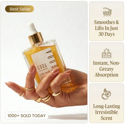 Goda Silk Body Oil – زيت الجسم الحريري الأصلي من ماركة أمريكية