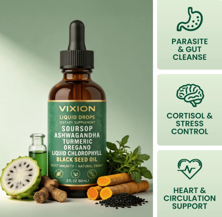 Soursop Liquid Complex — سوبرفوود سائل للطاقة، الهضم والمناعة